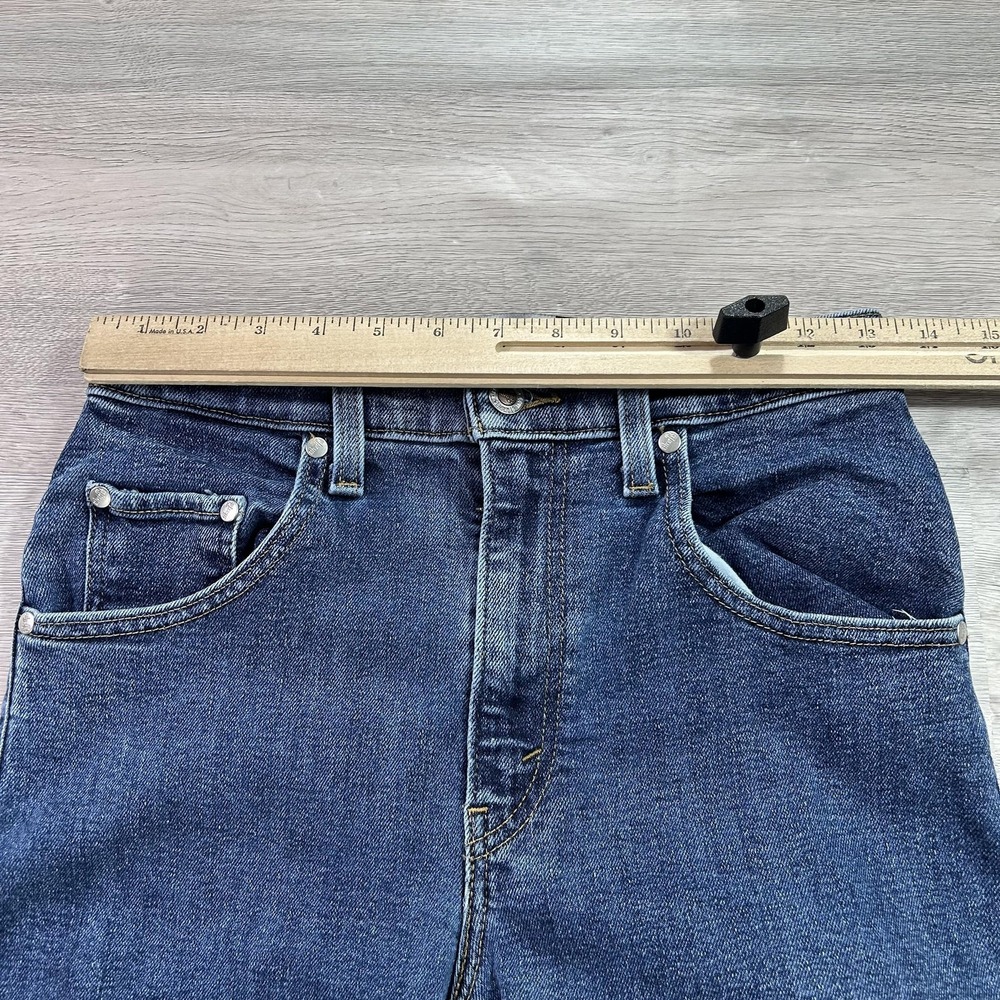 Levis SilverTab Mom Jean Jeans Womens 27x27 Blue High Rise Tapered Leg‎ Denim - Picture 7 of 15